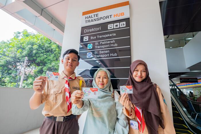 Bank DKI meluncurkan kartu Jakarta Mobilitas Bebas Akses atau JakMob