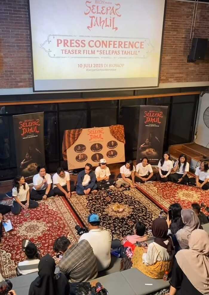 Jumpa pers film Selepas Tahlil garapan BION Studios