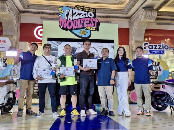 Fazzio Modifest 2025 di Yogyakarta.