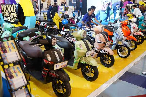 Fazzio Modifest 2025 di Makassar. 