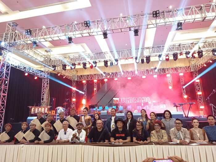 Jumpa pers konser "Anak Ni Raja Orkestra" yang digagas Posan Tobing