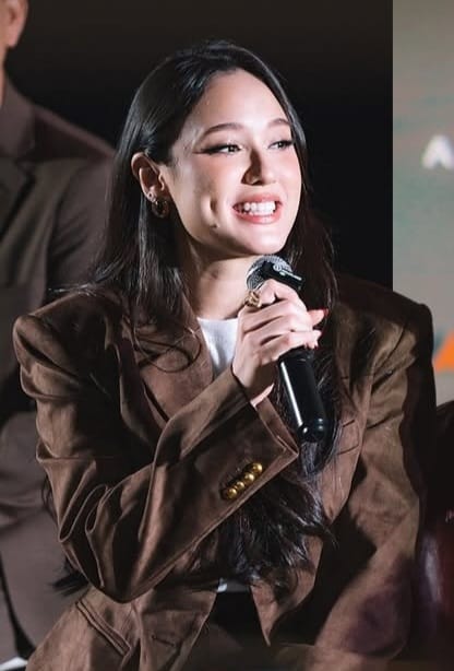 Yasmin Napper saat jumpa pers di acara gala premiere film Assalamualaikum Beijing 2: Lost in Ningxia