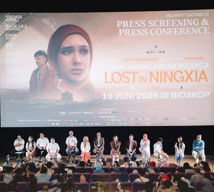 Jumpa pers film Assalamualaikum Beijing 2: Lost in Ningxia