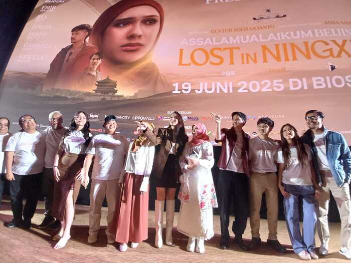 Jumpa pers film Assalamualaikum Beijing 2: Lost in Ningxia 