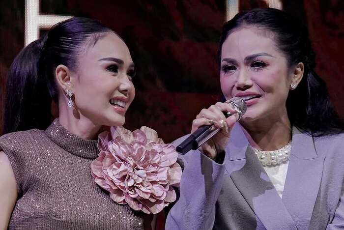 Jumpa pers konser tunggal perdana Yuni Shara bertajuk Yuni Shara 3553 Concert di kawasan Senayan, Jakarta, Kamis (26/6/2025). (Foto - @yunishara36)