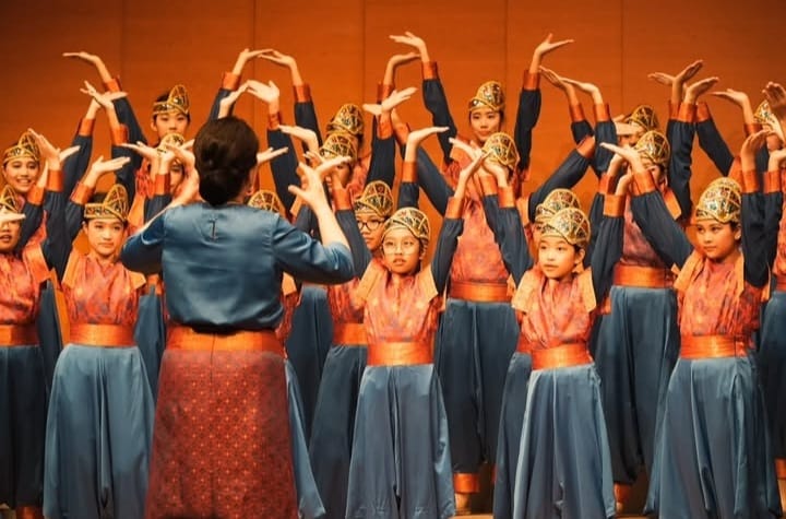 The Resonanz Children’s Choir tampil dalam World Expo 2025 di Osaka, Jepang. (Foto - @theresonanzchildren’schoir)