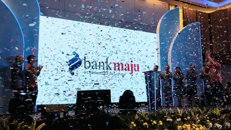 Bank Maju resmi meluncurkan identitas baru sebagai bagian dari strategi transformasi menuju era digital dan inklusif di Gading Serpong. (Foto - Dok Bank Maju)