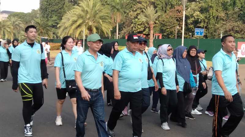 Yayasan Kesehatan Sumber Waras menggelar kegiatan bertajuk “Jalan sehat & Senam Bersama Keluarga Besar Sumber Waras Dalam Rangka HUT ke-80 RI & HUT ke-63 Yayasan Kesehatan Sumber Waras”, Minggu (10/8/2025).
