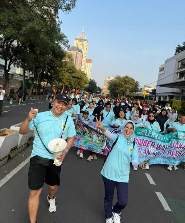 Yayasan Kesehatan Sumber Waras menggelar kegiatan bertajuk “Jalan sehat & Senam Bersama Keluarga Besar Sumber Waras Dalam Rangka HUT ke-80 RI & HUT ke-63 Yayasan Kesehatan Sumber Waras”, Minggu (10/8/2025).

