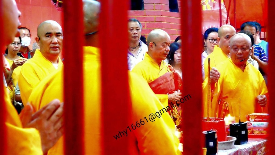 Upacara sembahyang Cioko di Vihara Dharma Sakti /Klenteng Kim Tek Le, Petak Sembilan, Glodok, Jakarta Barat, Sabtu (6/9/2025). (Foto - Herman Wijaya)