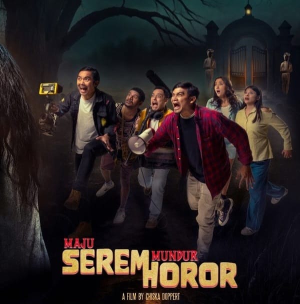 Film Maju Serem Mundur Horor, garapan rumah produksi Makara Production, akan tayang serentak di bioskop seluruh Indonesia pada 23 Oktober 2025.