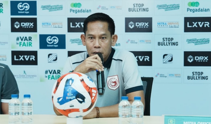 Pelatih Garudayaksa FC, Khamid Mulyono.