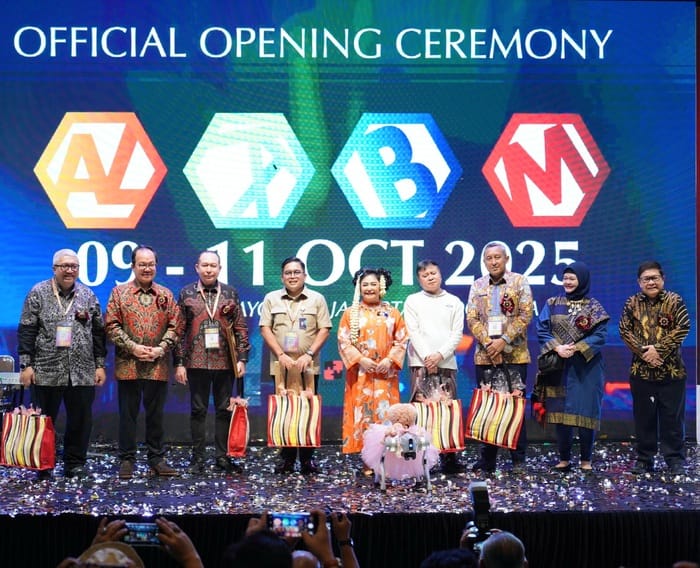 Pembukaan pameran PRO AVL Indonesia 2025 di Jakarta International Expo (JIExpo) Kemayoran, Kamis (9/10/2025). (Foto - Krista Exhibitions)



