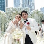 Amanda Manopo dan Kenny Austin resmi menikah pada Jumat (10/10/2025). (Foto - @amandamanopo)