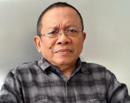 Jimmy S. Harianto, mantan Redaktur Olahraga dan wartawan senior Kompas