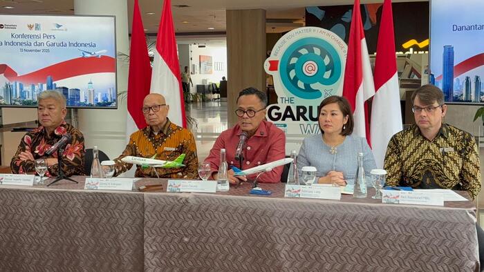 Direktur Utama Garuda Indonesia, Glenny H. Kairupan memilih menunda ekspansi armada dan memusatkan energi pada perbaikan pesawat yang sudah ada. (Foto - Istimewa)
