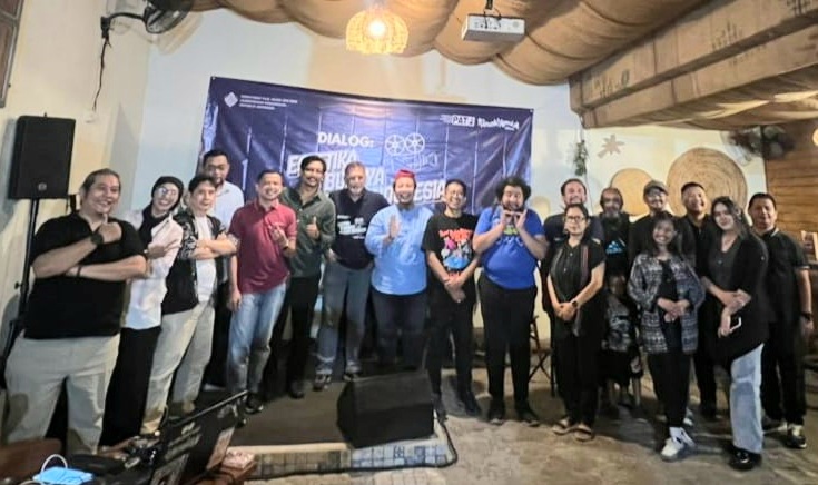 Dialog Estetika dan Budaya dalam Film Indonesia, DIKOTA Backyard Bar and Cafe, Cilandak, Jakarta Selatan, Senin (15/12/2025).