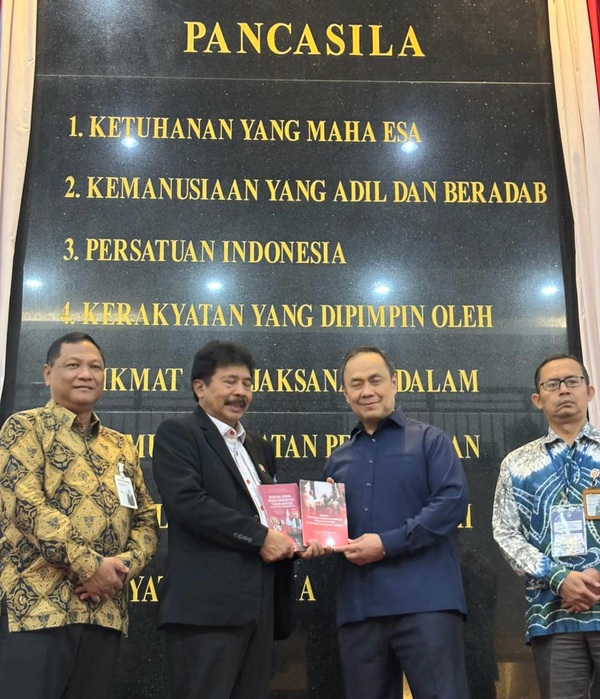 Peresmian Prasasti Pancasila di Menara 165, Cilandak, Pasar Minggu, Jakarta Selatan, Selasa (16/12/2025). (Foto - Istimewa)