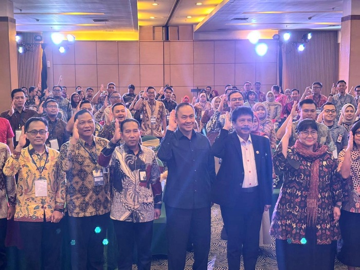 Training Internalisasi BerAKHLAK dan Employer Branding bagi Aparatur Sipil Negara (ASN) BPIP di Andalucia Ballroom Menara 165, Cilandak, Pasar Minggu, Jakarta Selatan, Selasa (16/12/2025). (Foto - Istimewa)
