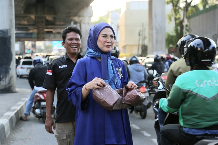 Aksi sosial Yayasan Peduli Jurnalis Indonesia (YPJI) di momen Ramadan menjelang Idulfitri 1447 H. (Foto - YPJI)