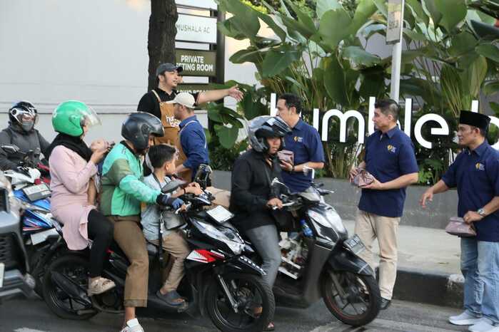 Aksi sosial Yayasan Peduli Jurnalis Indonesia (YPJI) di momen Ramadan menjelang Idulfitri 1447 H. (Foto - YPJI)