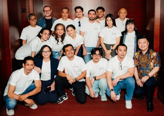 Jumpa pers peluncuran teaser Laut Bercerita di XXI Plaza Indonesia, Jakarta Pusat, Selasa (24/2/2026). (Foto - @lautbercerita)