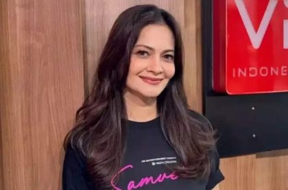 Cut Tari ditemui selepas jumpa pers serial Samuel di MD Place, Setiabudi, Jakarta Selatan, Jumat (20/2/2026). (Foto - Fikrie Gaya)