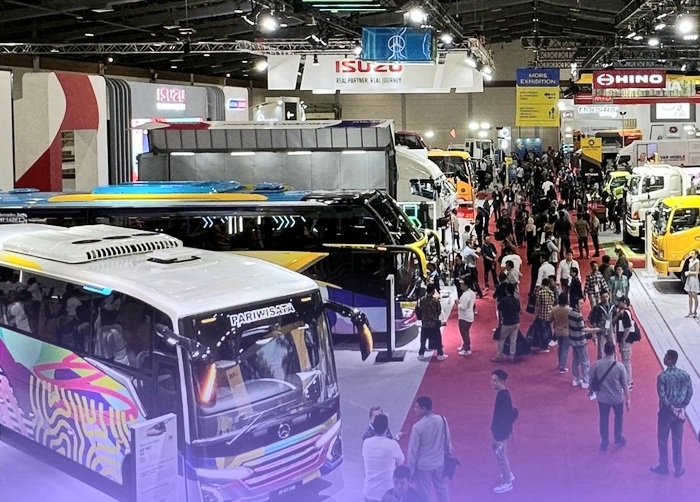 Indonesia International Commercial Vehicle Expo (GIICOMVEC) 2026, akan digelar pada 8 hingga 11 April 2026 di Jakarta International Expo (JIExpo) Kemayoran, Jakarta. (Foto: kabaroto/@GIICOMVEC2026)