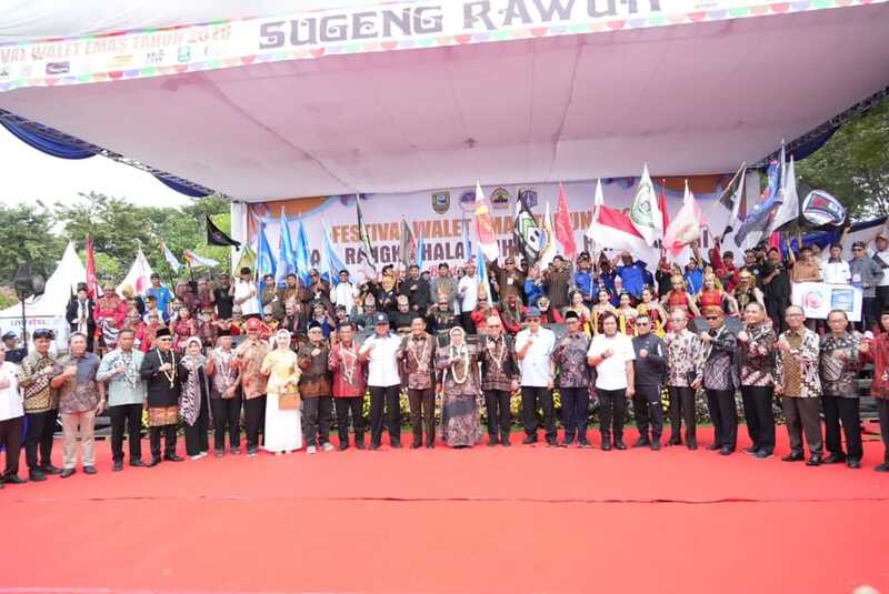 Festival Walet Emas 2026 yang digelar Induk Warga Asal Kabupaten Kebumen (IWAKK) Walet Emas di Taman Mini Indonesia Indah (TMII), Jakarta Timur, Minggu (26/4/2026). (Foto - Walet Emas)