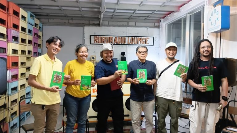 Pembukaan program kurikulum Sekolah Tani Kota berlangsung di Gudskul Ekosistem, Jagakarta, Jakarta Selatan, Sabtu (25/4/2026). (Foto - Abigail Anak Anugrah)
