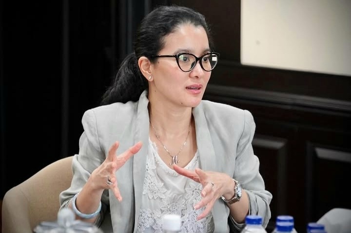 Marcella Zalianty selaku Duta Rumah Autis. (Foto - @marcella.zalianty)